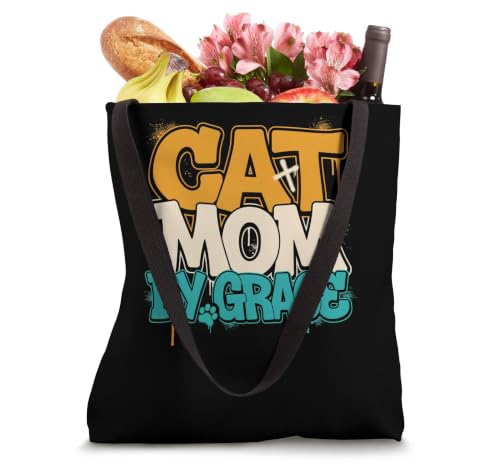 Cat Mom By Grace Feline Christian Faith Tote Bag