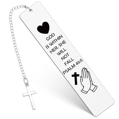 Christian Gifts for Women Metal Bookmark Religious Faith Based Gifts Bible Verse Book Marks for Reading Women Inspirational Baptism Gift Book Lovers Gift Christmas Mothers Day Thanksgiving Present