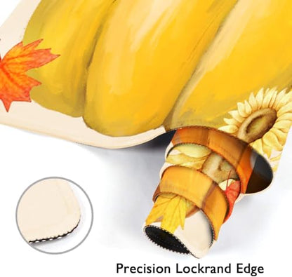 Britimes Large Mouse Pad, Mouse Pad, 31.5 x 15.7 Inch, Fall Orange Pumpkin - color: Hello Pumpkin