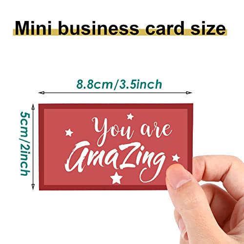 Outus 120 Pcs Motivational Encouragement Inspirational Card Boho Rainbow - style: Retro Style
