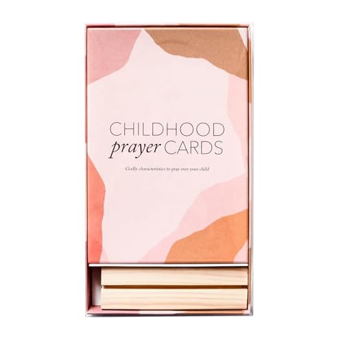 Duncan & Stone Childhood Christian Prayer Cards, 40 Bible Verses