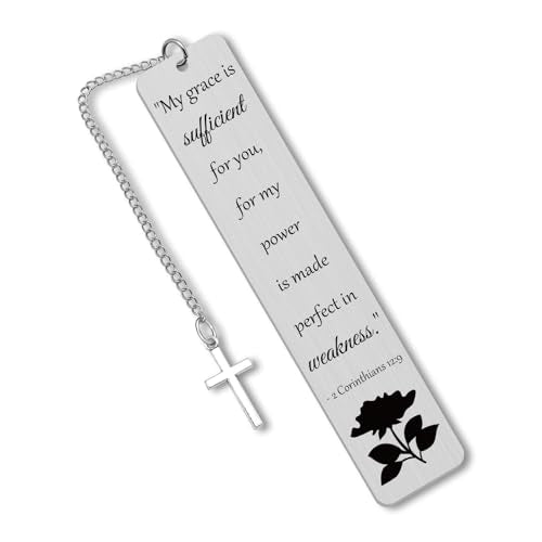 Inspirational Scripture Gift for Women Bookmark with Scripture Christian Gifts for Men Faith Book Marks for Reading Women Religious Gifts for Kids Bookmark for Reading Bible Verse Gift - color: Inspirational Religious Bookmark-style 1