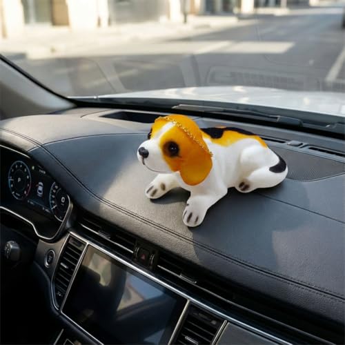 Nodding Beagle Car Dashboard Decoration - size: Beagle