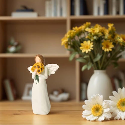 Sunflower Gifts for Women, Get Well Gifts, Sunflowers Guardian Angel - color: Sunflower
