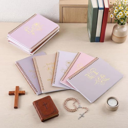 Supervitae 12 Pack Christian Journals Notebooks Gifts for Women,Aesthetic - style: Aesthetic