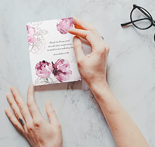 Twigs Paper Christian Sympathy Cards, 24 Bible Verse Blank Note Cards - color: Bible Verses, size: 24-Count