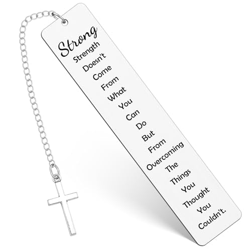 Easter Basket Stuffers Inspirational Christian Bookmark Gifts for Women Men Religious Book Mark Page Marker for Women Friends Birthday Baptism First Communion Graduation Retirement Gifts - color: Religious Fund 9
