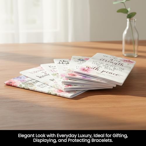 Juvale Prayer Journals for Women – 5x8 Christian Notebooks with Floral Design, 80 Pages Each, Featuring Inspirational Bible Verses and Scripture, Perfect for Personal Reflection or Gifts - 12-Pack