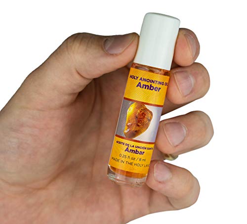 Logos Trading Post Amber Anointing Oil Roll On Bottles, 6 Pcs - color: Amber