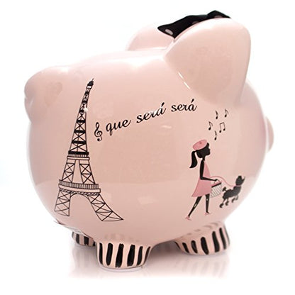Child to Cherish Ceramic Piggy Bank for Girls, Miss Madeleine' - color: Miss Madeleine