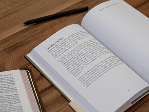 Mark Bible Study Journal | In the Word Bible Journal | Gospel of Mark Scripture Writing Notebook & Devotional Workbook with Chapter-by-Chapter Guided Reflections