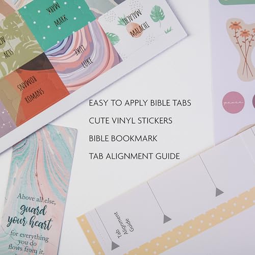 DiverseBee Laminated Bible Tabs for Women and Men (Uniform Theme) - color: Uniform