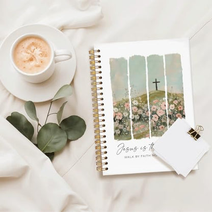 Bible Journal for Women,Bible Nnotebook,Gifts for Christian Women - color: Jesus is the light