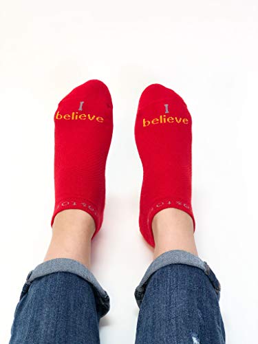 notes to self – Inspirational Religious Socks for Men & Women, Spiritual Gifts - color: White-believe, size: Large