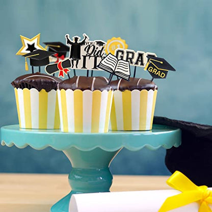Whaline 2Pcs Congrats 2026 Graduation Fondant Molds Grad Theme 3D Silicone Moulds Bachelors Cap Scroll Resin Molds Graduation Uniform Cupcake Cookie Baking Moulds for 2026 Graduation Party DIY Candy - style: Graduation
