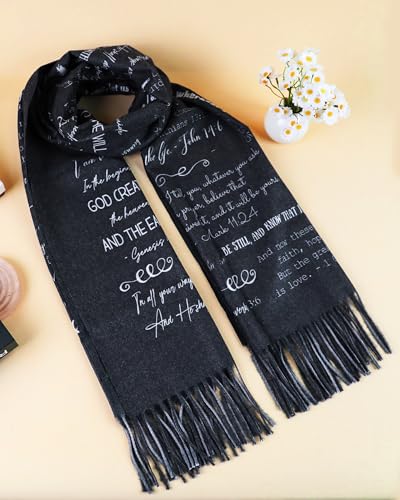 Bozidol Prayer Shawls and Wraps for Women - color: Black 02