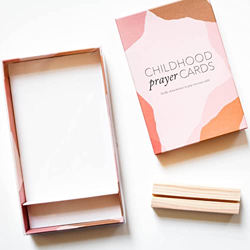 Duncan & Stone Childhood Christian Prayer Cards, 40 Bible Verses