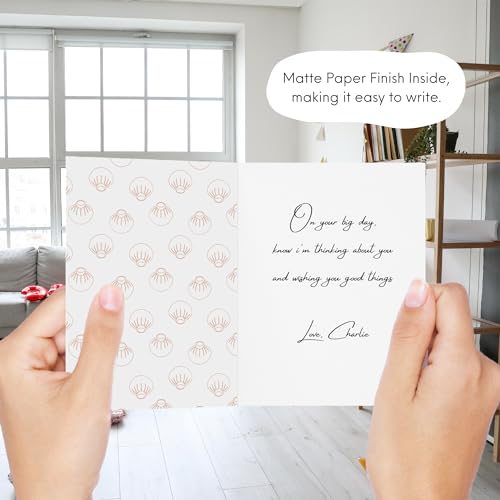 New Baby Card - Punny Funny Greeting Card New Parents, Mom-to-Be, Baby Shower, Congrats, Pregnancy Announcement, Blank Inside (Congratulations On Your Little Dumpling) - color: Congratulations On Your Little Dumpling
