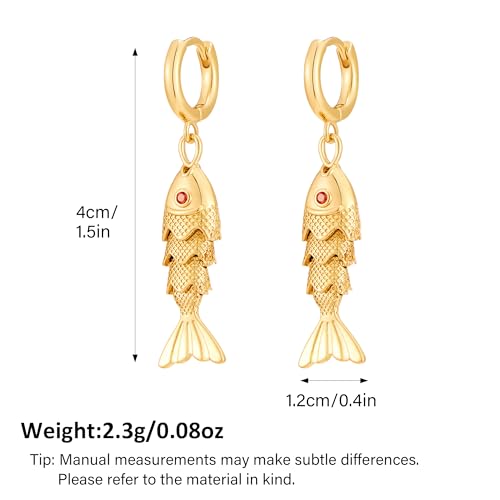 Gold Silver Hoop Earrings for Women - color: gold B