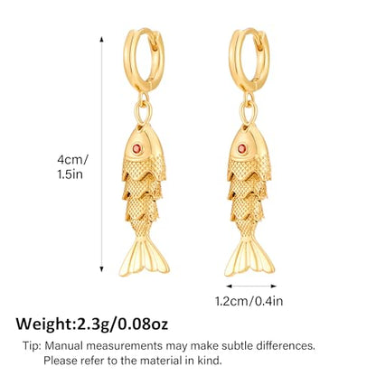 Gold Silver Hoop Earrings for Women - color: gold B