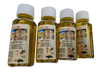 Bethlehem Gifts TM 60ml holy Land Anointing Oil Certificated Blessed Small Bottle from Jerusalem