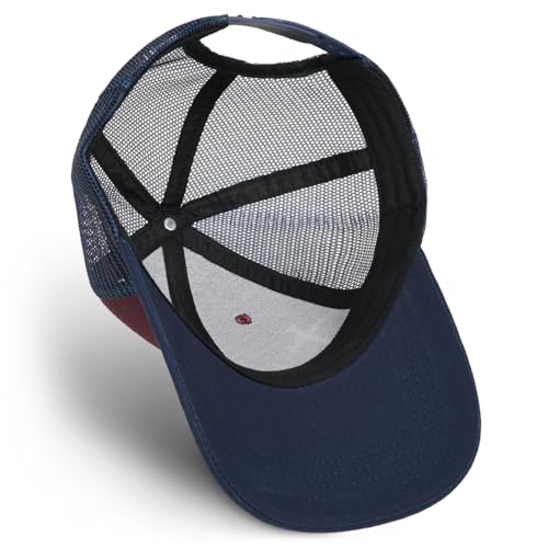 Christian Jesus Cross Hat - Faith Hats for Men Women - Religious Gifts for Thanksgiving Christmas - color: Cross/Burgundy