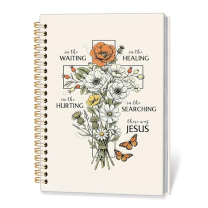 Cute Notebook,Floral Christian Spiral Notebook Journal for Women,A5 - color: Floral Christian