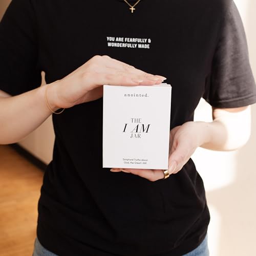 anointed. The Great I AM Jar | 60+ Bible Verse Cards, Christian Women Gift
