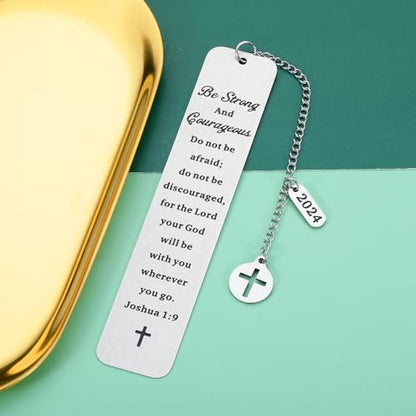Christmas Gifts for Women 2024 Graduation Gifts for Boys Girls Birthday Stocking Stuffers Bookmark for Men Christian Bible Verse Gifts for Reading Lover Retirement Gifts for Coworker