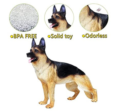 German Shepherd Figurine,7.9" Large Dog Figurine