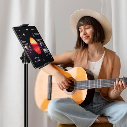 elitehood 12in Long Arm iPad Mic Stand Mount for Microphone Music Stand - size: 12in Arm