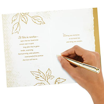 Hallmark Sympathy Card (Let There Be Memories) - color: Modern Floral