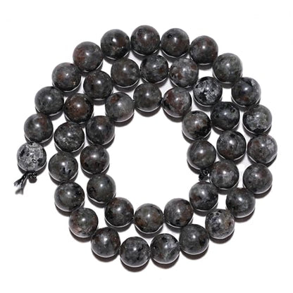 10mm Natural Flame Yooperlite Gemstone Beads Polished Round Smooth Stone Beads for Bracelets Jewelry Making 15inch Loose Beads - color: Flame Yooperlite Stone, size: 10mm