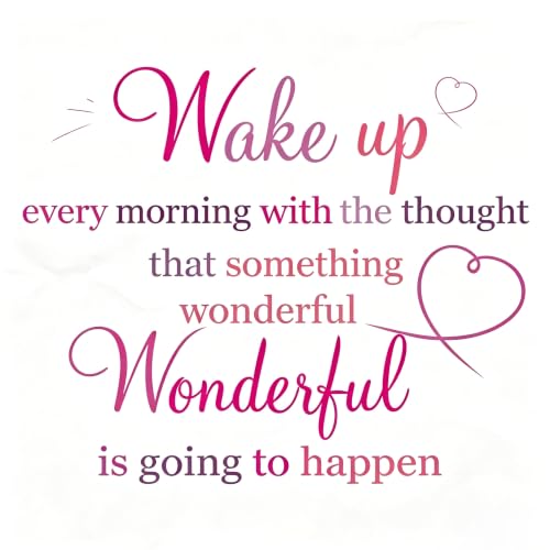 Wall Decal Inspirational Vinyl Sticker Removable Motivational Wall Decor - color: Pink
