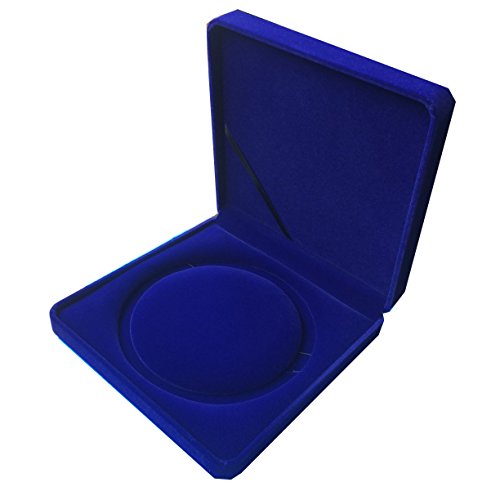 Jewelry Set Velvet Box Necklace Earring Ring Necklace Bracelet Gift Display Case Wedding Jewelry Storage Holder (Royal Blue for Pearl Necklace) - color: Royal Blue for Pearl Necklace