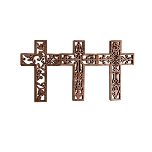 satoaols Classic Wooden Cross