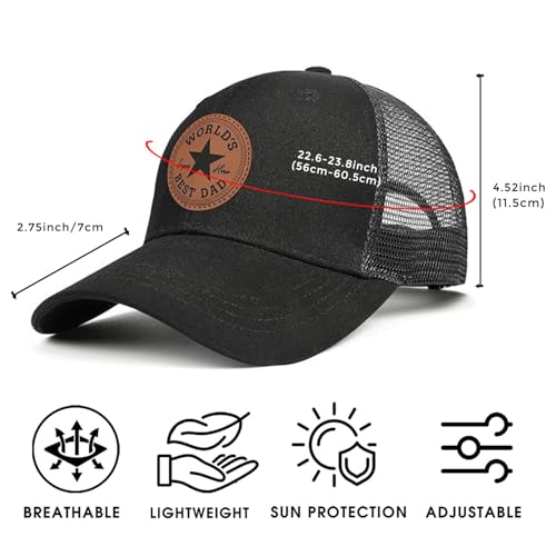 Dad Gifts Dad Hat for Men - color: Super World Best