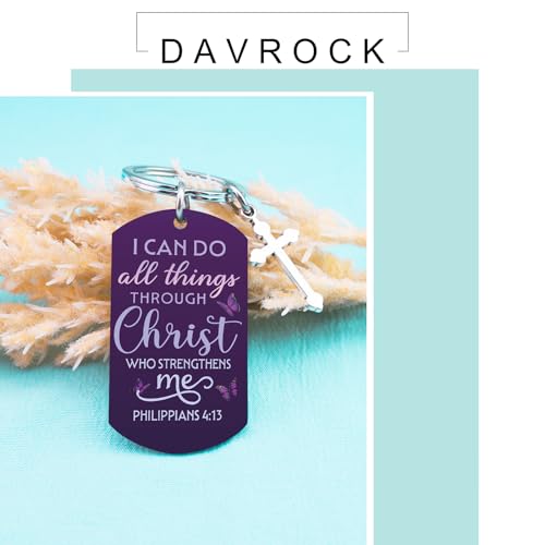 Baptism Gifts for Girl Catholic Gifts Cross Keychain Christian Gift