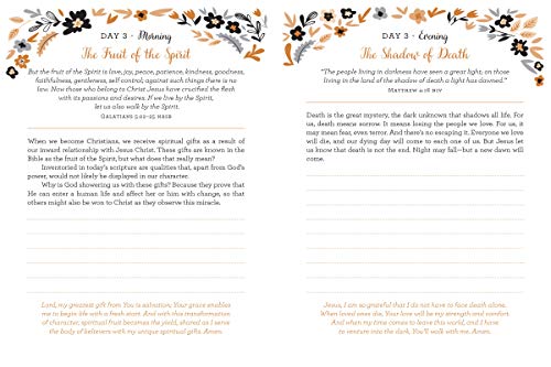 3-Minute Devotions for Women Journal for Morning and Evening