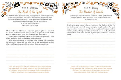 3-Minute Devotions for Women Journal for Morning and Evening