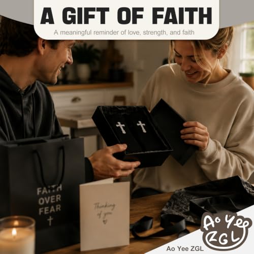 3 Pairs Unisex Cross Socks,Gifts for Christian: Easter Christmas - color: Matthew 19:26 - Black