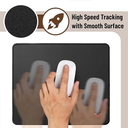 Mr. Pen 2 Pack Beige Gaming Mouse Pads - 12.8"x11.3" - color: Beige