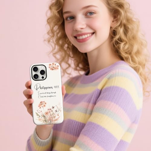 Magnetic for iPhone 15 Plus Cute Christian Phone Case, Bible - color: Bible, size: iPhone 15 Plus