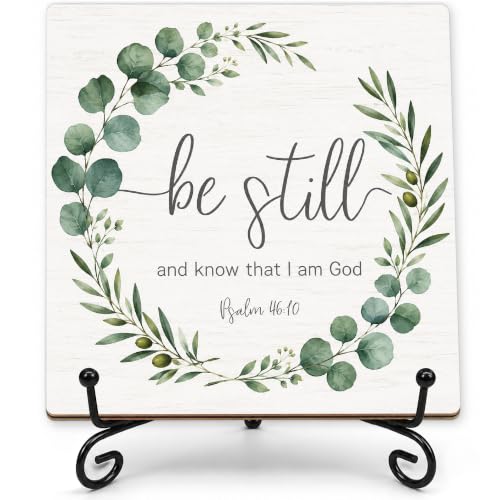 Be Still and Know That I Am God Wood Sign 5.1" Christian Decor(031 - color: Be still2