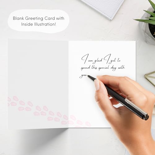 Religious Card Baptism, Christian Bible Quote, Christening, First Communion, Confirmation, or Wedding Card | Cute Prayer & Inspirational Greeting Card, Blank Inside, Thoughtful Gift by Aly Lou (All Of God's Grace In One LIttle Place) - color: All Of God's