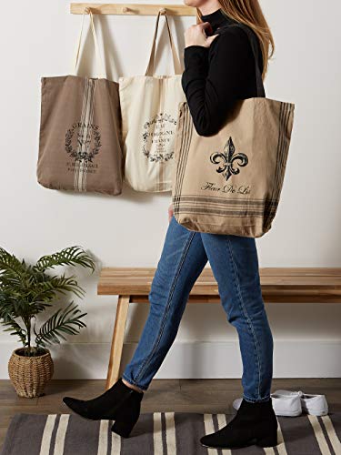 DII Printed Shopping Canvas Bags,