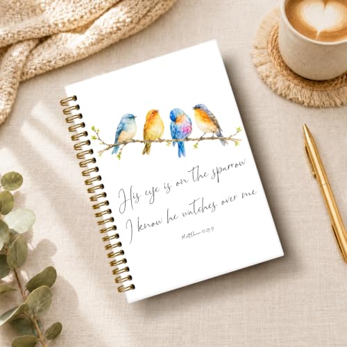 Christian Bird Notebook Journal 5.5x8.3