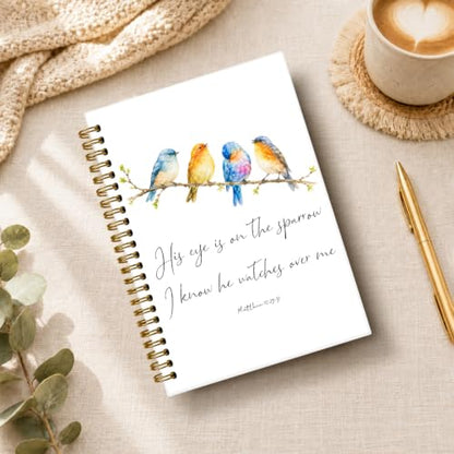 Christian Bird Notebook Journal 5.5x8.3
