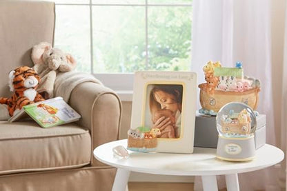 Precious Moments Noah's Ark Porcelain Baby Bank - Nursery Decor with Top Slot - 173434