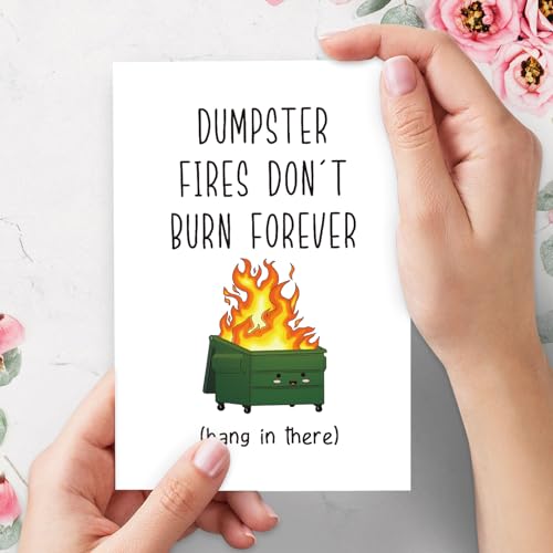 Funny Get Well, Cute Encouragement Card for Him, Her & Friend, Sympathy & Tough Times Card for Family & Friendship - color: 3-25